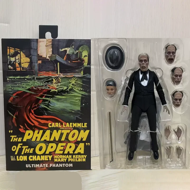 

Universal Monsters Action Figure Toys Bride of Frankenstein Phantom of the Opera Figuras NECA 7inch Collection Model Original