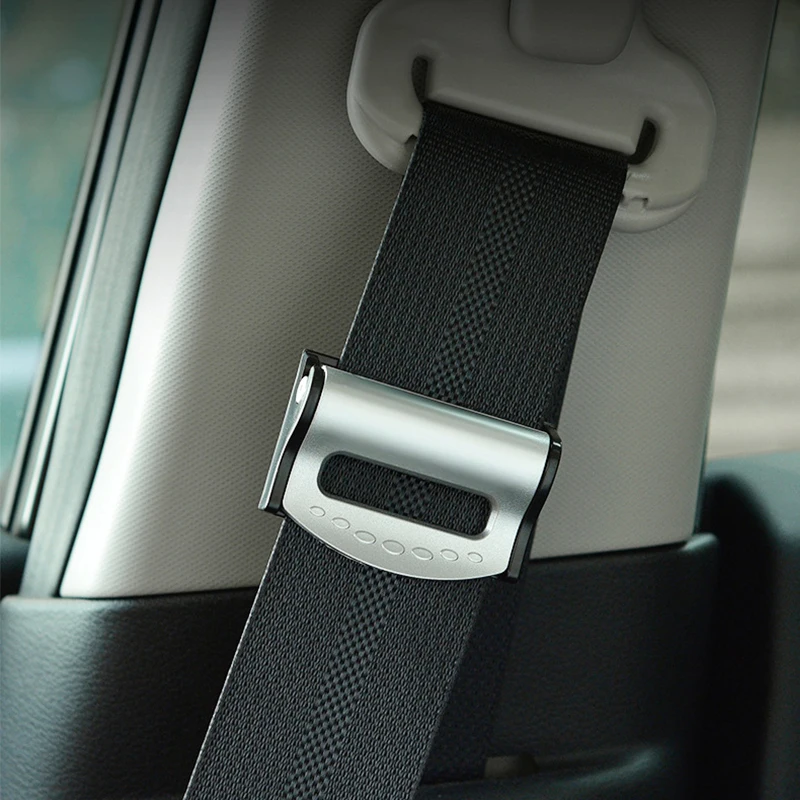 Clip per cinture di sicurezza per auto Fibbia per tappo per auto Sicurezza regolabile Rilassamento Spalla Collo Accessori universali per la decorazione di interni auto - immagine 5
