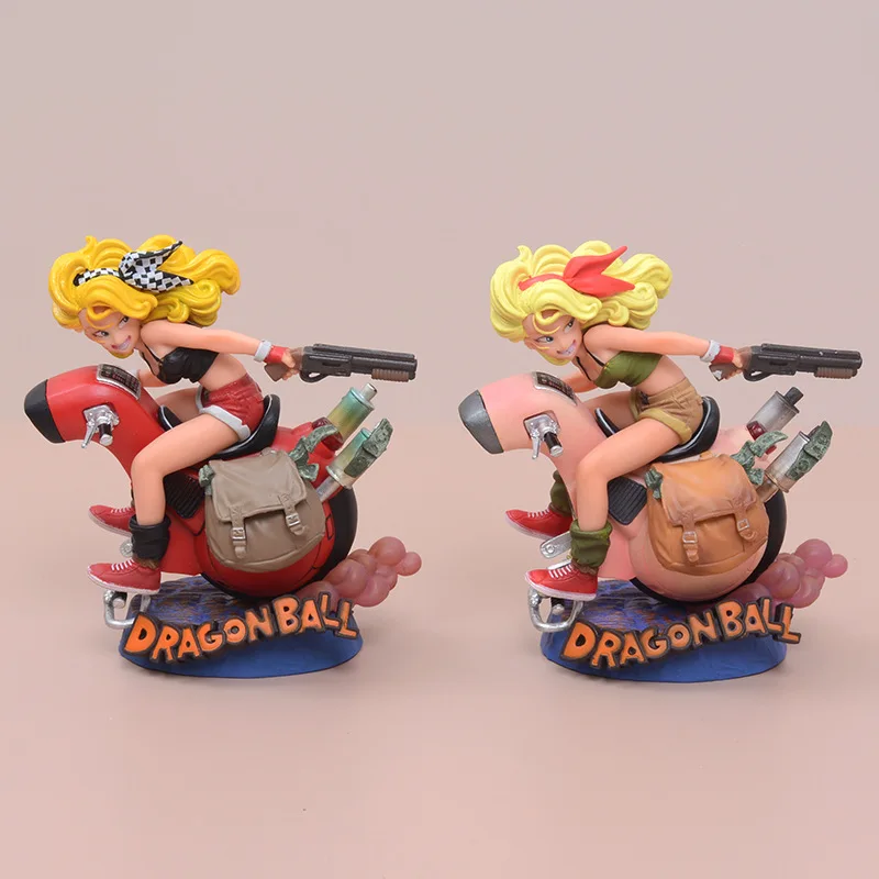 

14Cm Anime Cartoon Dragon Ball Martial Arts Association Beauty Lunch Locomotive Handmade Model Toy Doll Desktop Decoration Gift