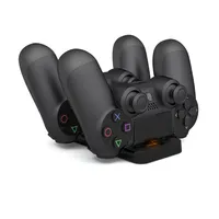 Podwójna stacja dokująca USB do kontrolera PS4 podstawka ładująca do gier Sony PlayStation 4 bezprzewodowy pad do gier Controle Charger 1