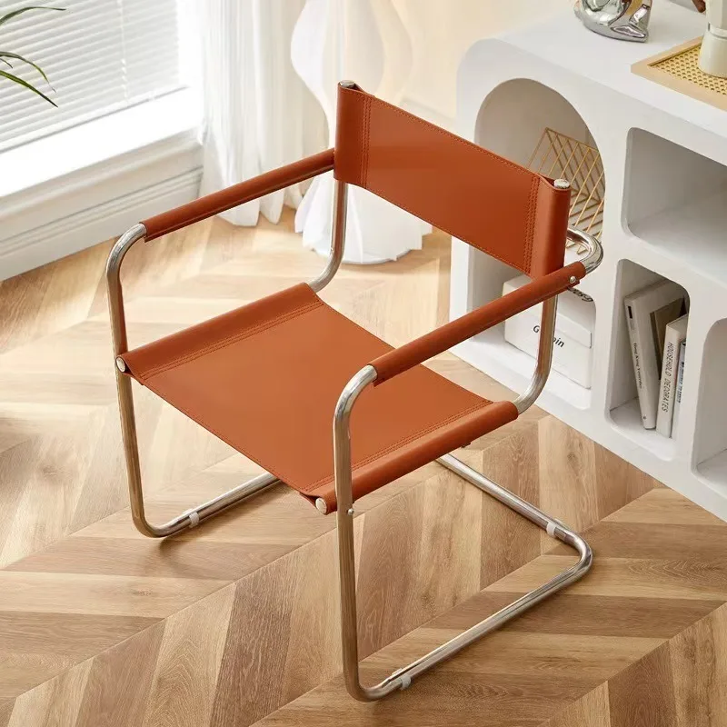 Design Chair Elegant Dining Modern Room Vintage Living Room Chairs Furniture Designer Leather Chair Dinning Dresser Soft Kitchen