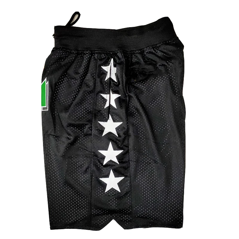 The Latest Basketball Shorts Space Jam Outdoor Sports Casual Beach Pants Ventilated Black Popular Men's Basketball Shorts