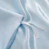 100% Silk 3pcs Bedding Set Natural Mulberry Silk Duvet Cover Set with 2pcs Pillowcase Solid Color Quilt Cover Pillow Case Luxury 6
