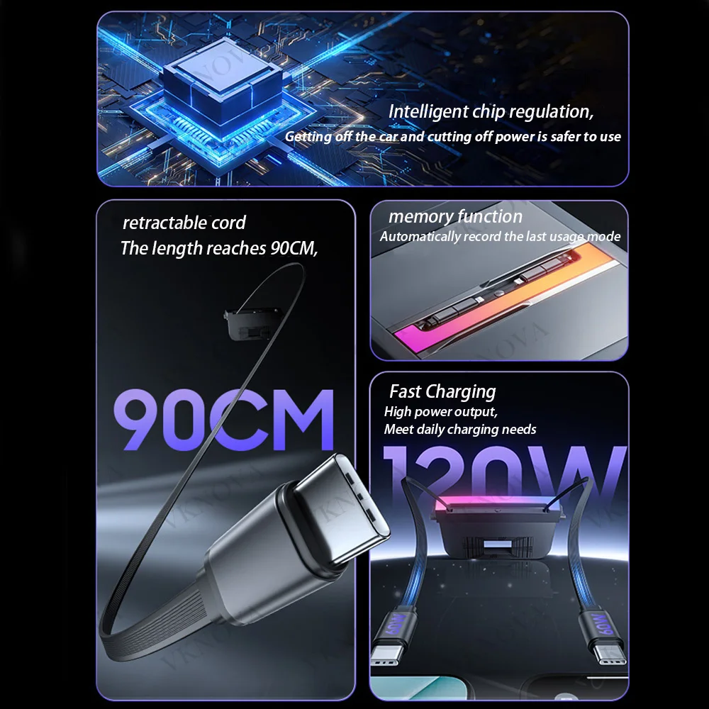 테슬라 모델 3 하이랜드 모델 Y 주니퍼 2025 120W 퀵 차저 USB 션트 허브 지능형 도킹 스테이션 차량용 어댑터 전원