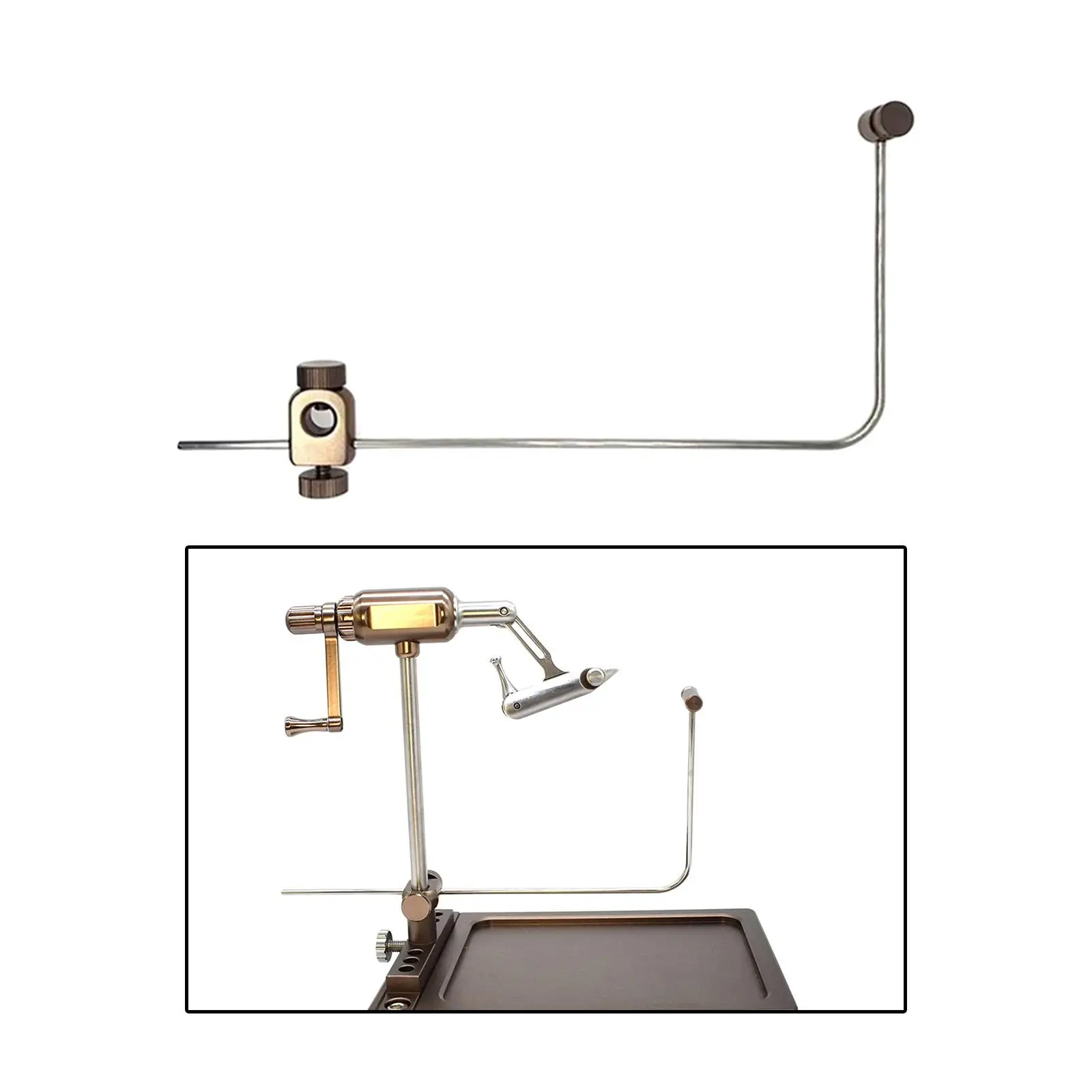 Fly Tying Vise Accessory Fishing Tying Tools Professional Metal Portable Durable Practical Fishing Line Stand