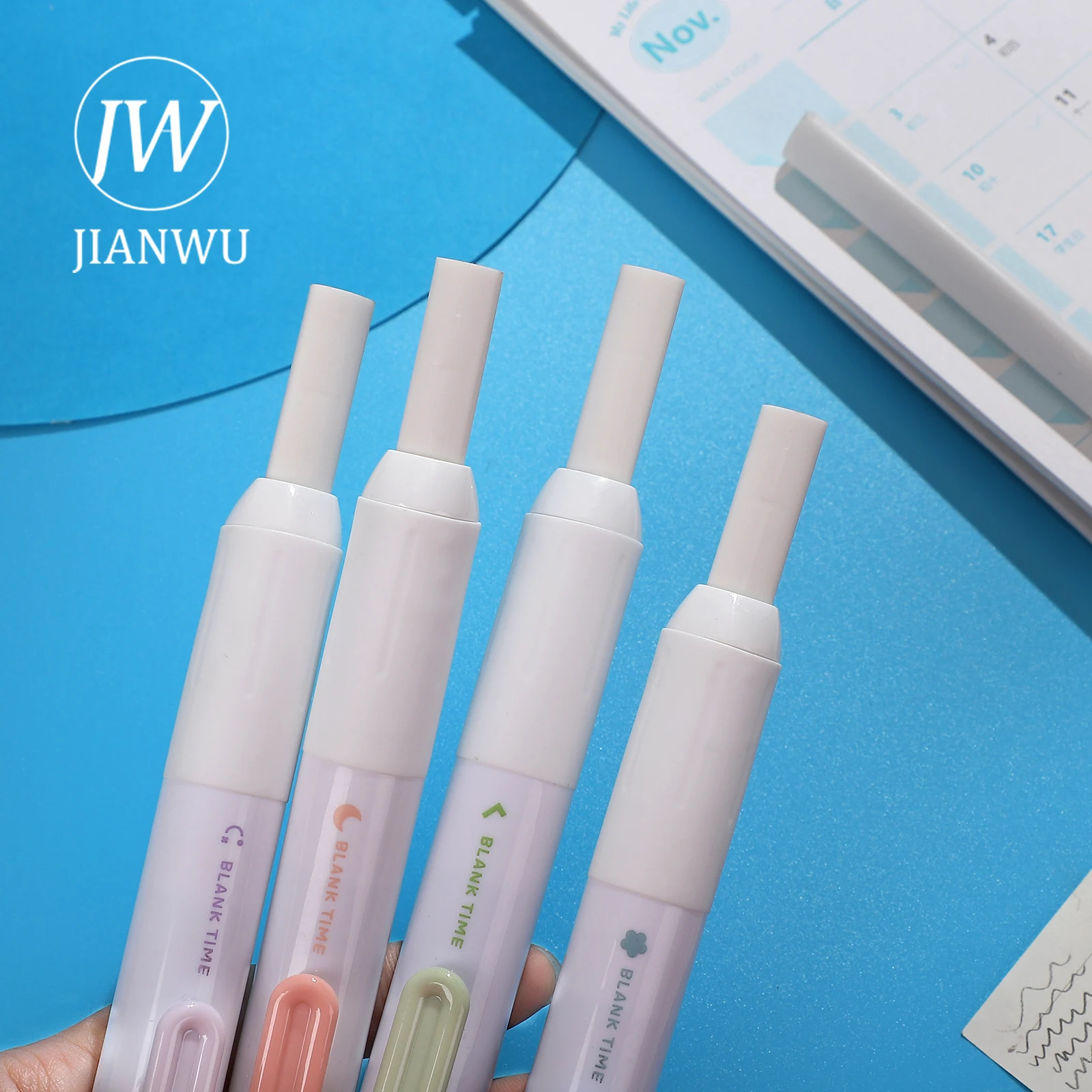 JIANWU Simple Three-in-one Multifunctional Compass Ruler Measuring Tools  Creative DIY Journal Student Supplies Stationery - AliExpress