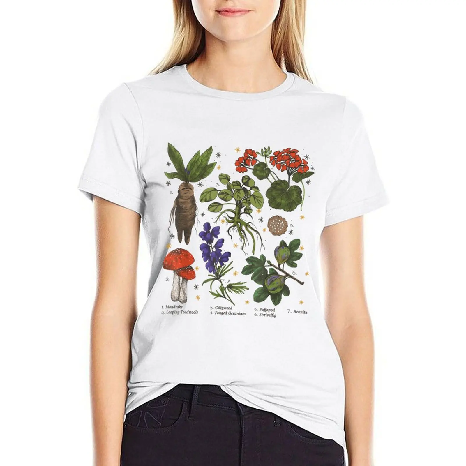 

Herbology Plants Gift Tee For Men Women T-shirt aesthetic clothes Aesthetic clothing summer tops womans clothing