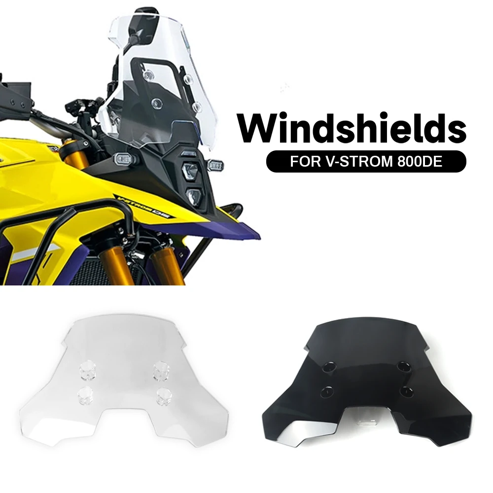 

Ветрозащитный экран, ветрозащитный экран, высокий ветрозащитный экран, защитные Обтекатели для SUZUKI V-STROM 800DE 2023 2024