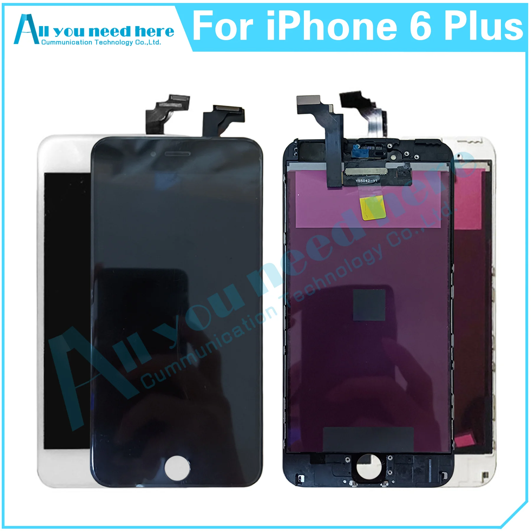 100% Test Aaa Per Apple Iphone 6 Plus Display Lcd Touch Screen Digitizer Assembly Per Sostituzione Di Parti Di Riparazione 6 P 6 Plus