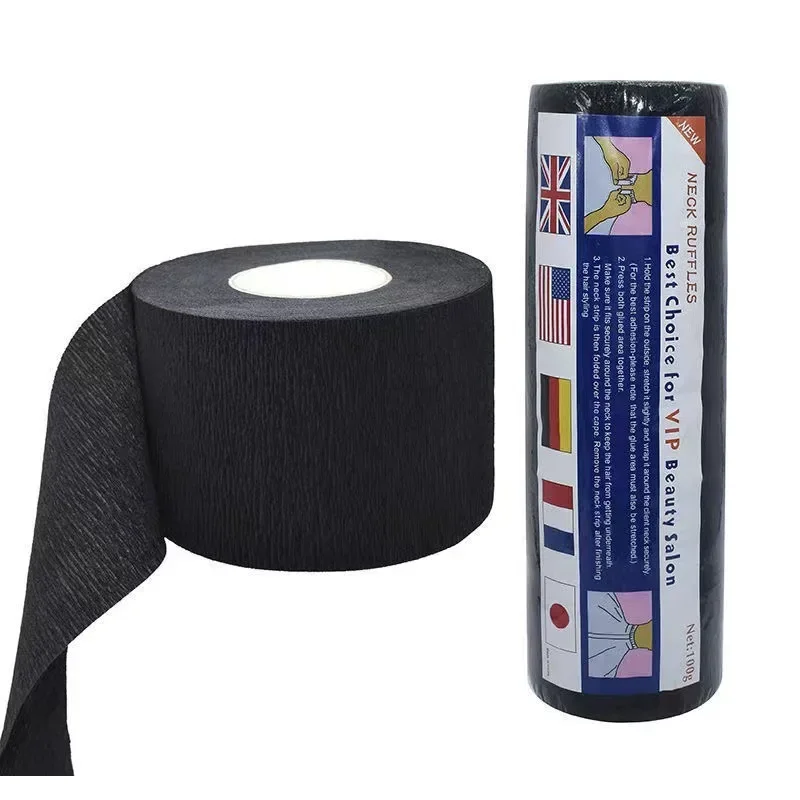 1/5pc Neck Paper Salon Barber Hair Dresser Roll Cutting Dressing Hairdressing Tools Collar Necks Covering Barbershop Accessories