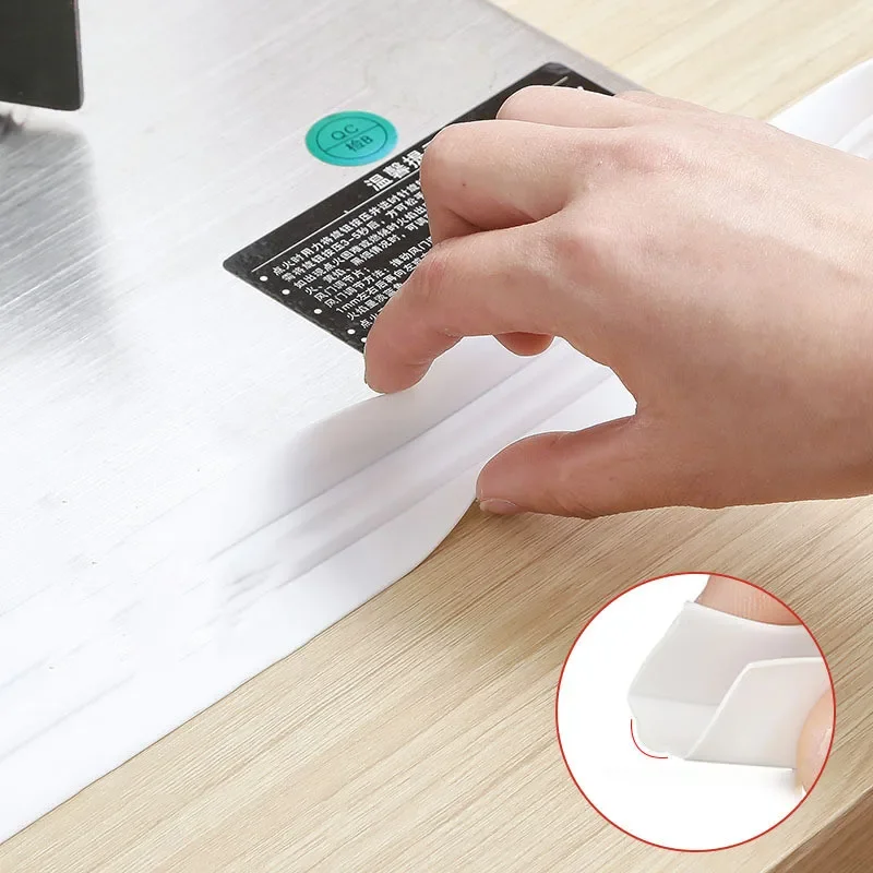 Anti Mold Waterproof Tape 1Roll Sink Waterproof Sticker Home Anti-mold Dustproof Transparent Pvc Countertop Toilet Gap Accessories