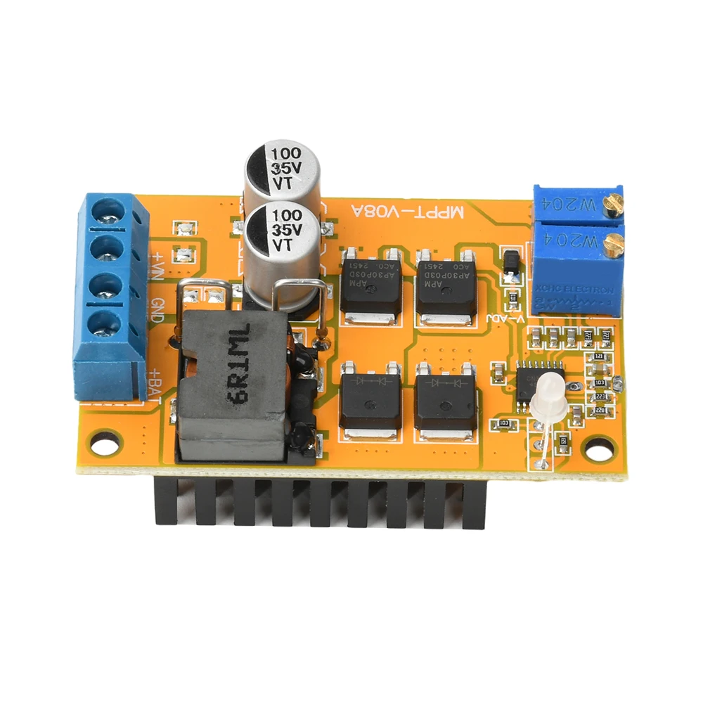 รูปสินค้า แผงควบคุมชาร์จพลังงานแสงอาทิตย์ MPPT 5A 100W