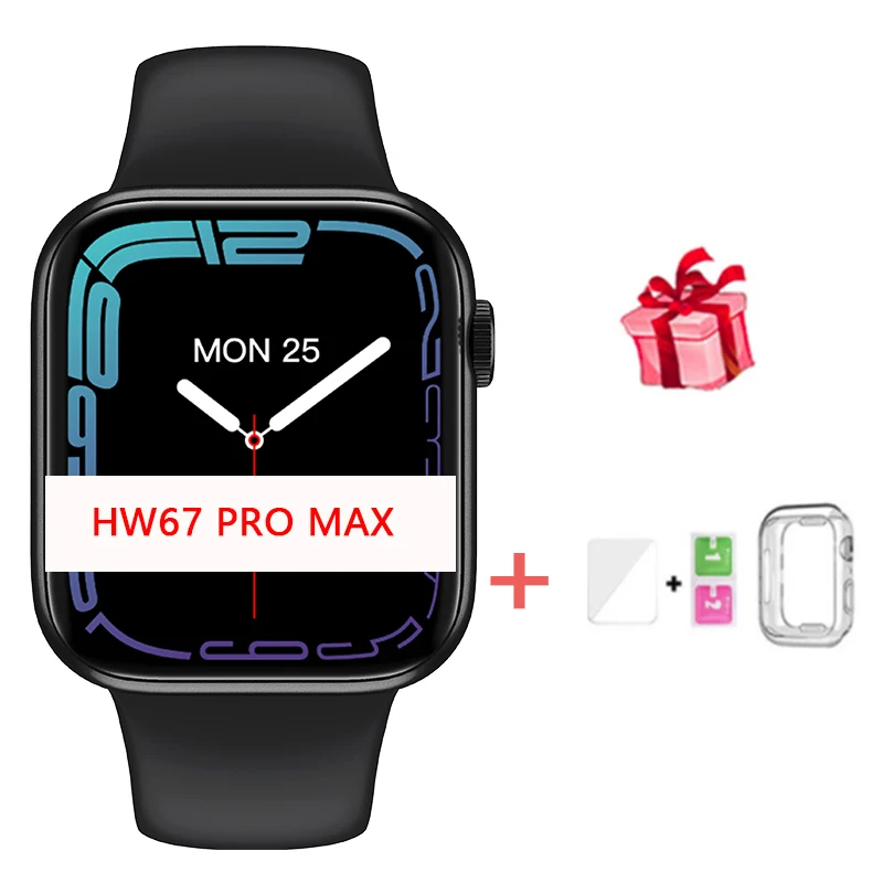 2022 HW67 Pro max Smart Watch Men 1.9 inch NFC Voice Assistant Payment Bluetooth-Call Smartwatch Women PK iwo W27 PRO HW57 