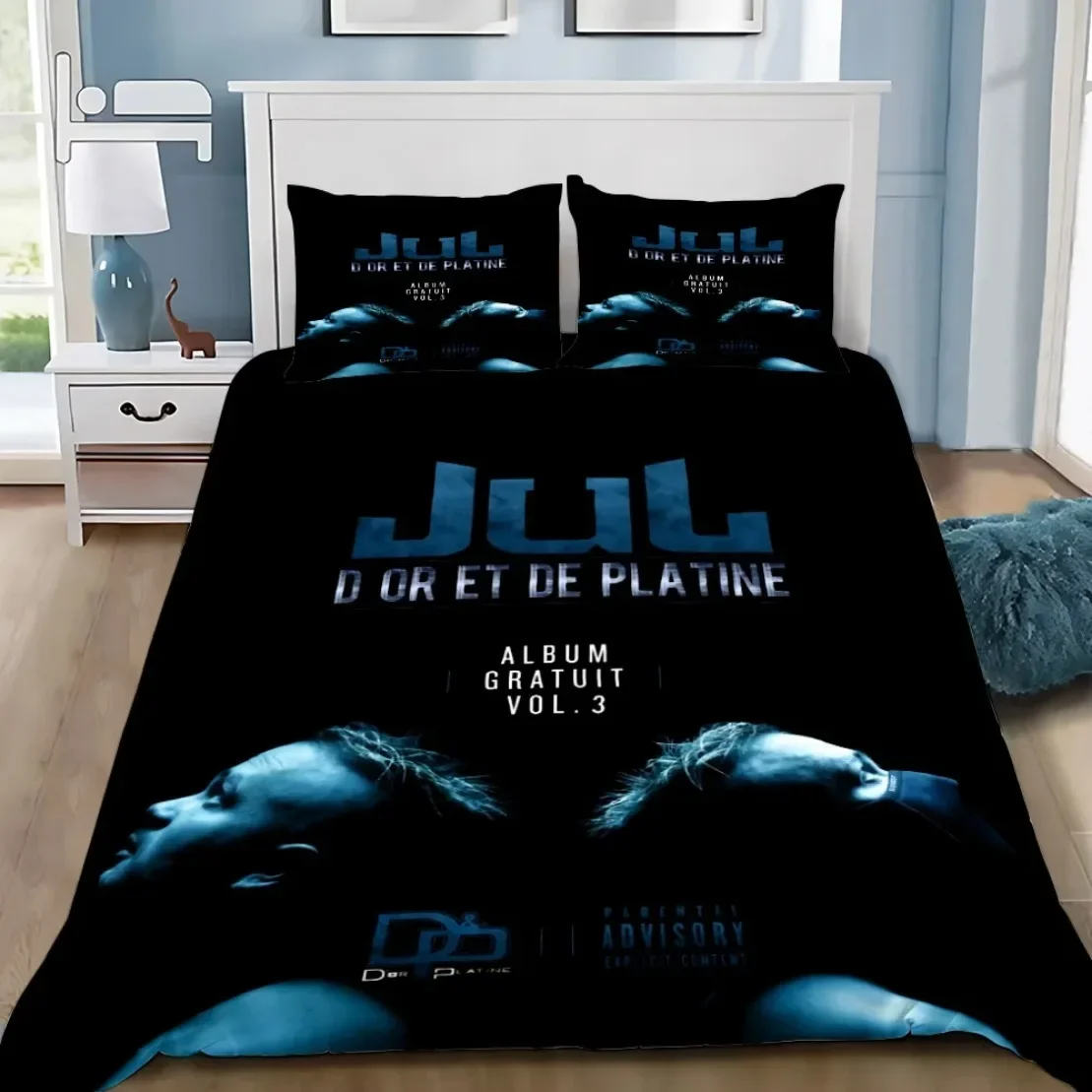 3D Printed JuL Bedding Set,JuL C'est Pas Des Lol Duvet Cover Pillowcase Adult Boy Girl Bedroom Decoration Children Single Double