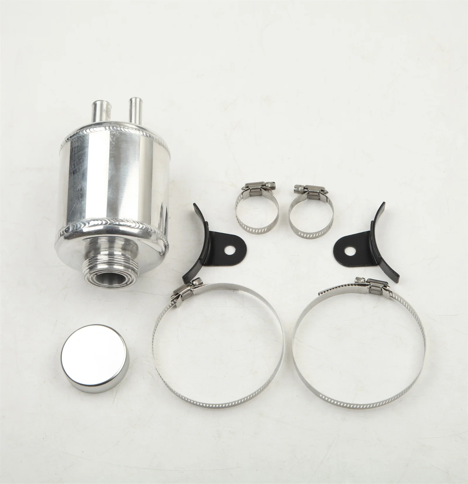 

Universal Aluminum Racing Power Steering Tank Silver Cap