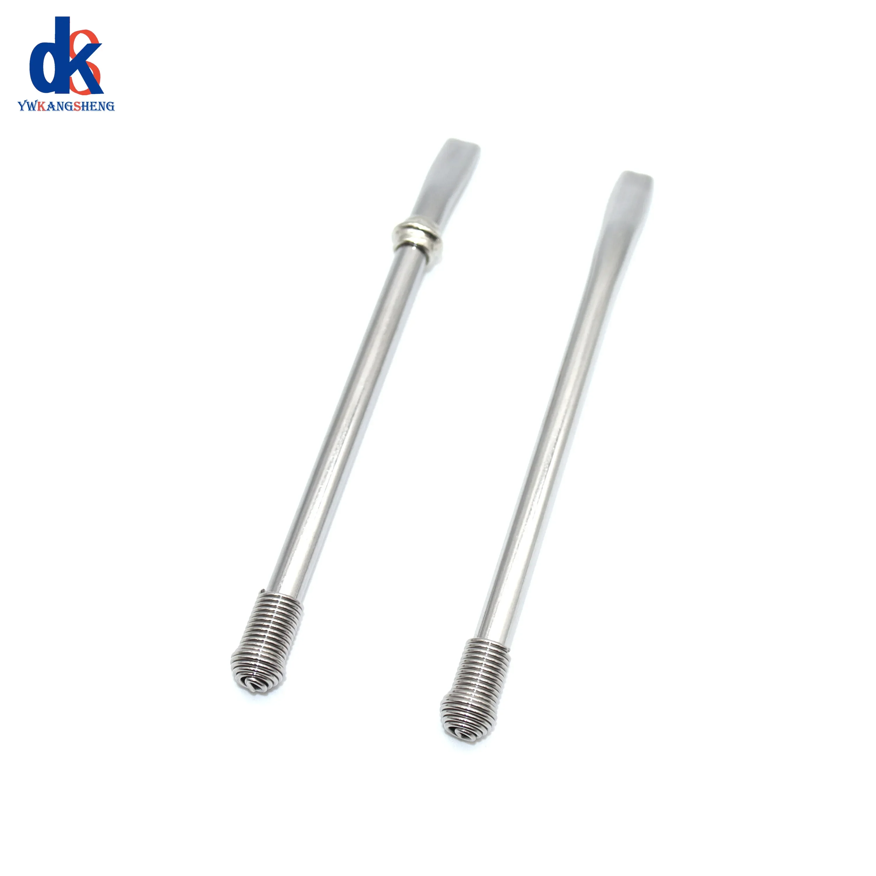 Yerba Mate Tea Spoon Stainless Steel Straw Spoon Reusable Juice Drinking Straws Tea Filter Spiral Head