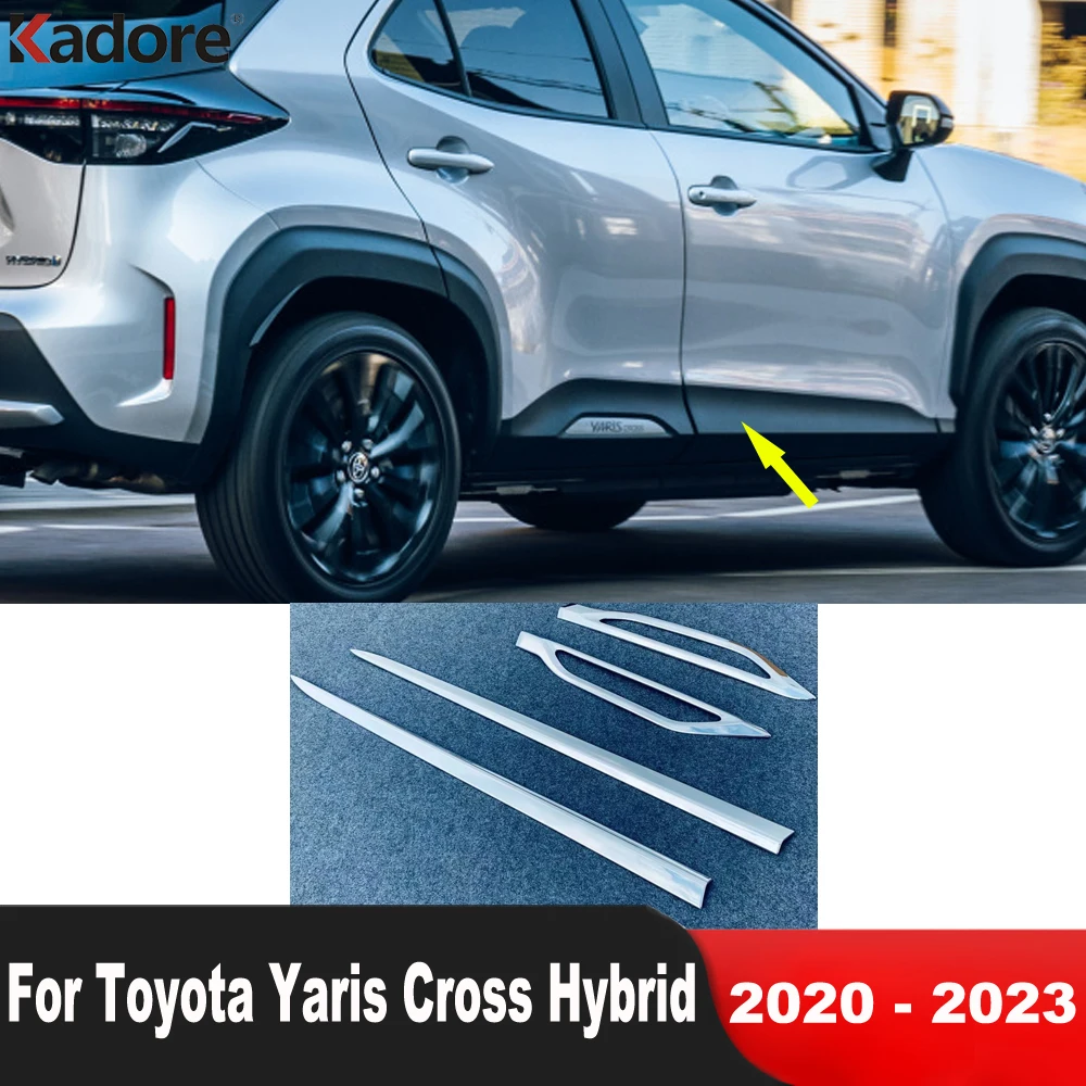 Edelstahl Stamm Einstiegsleisten Hinten Stoßstange Abdeckung Für Toyota  Yaris Kreuz 2021 2022 2023 - AliExpress