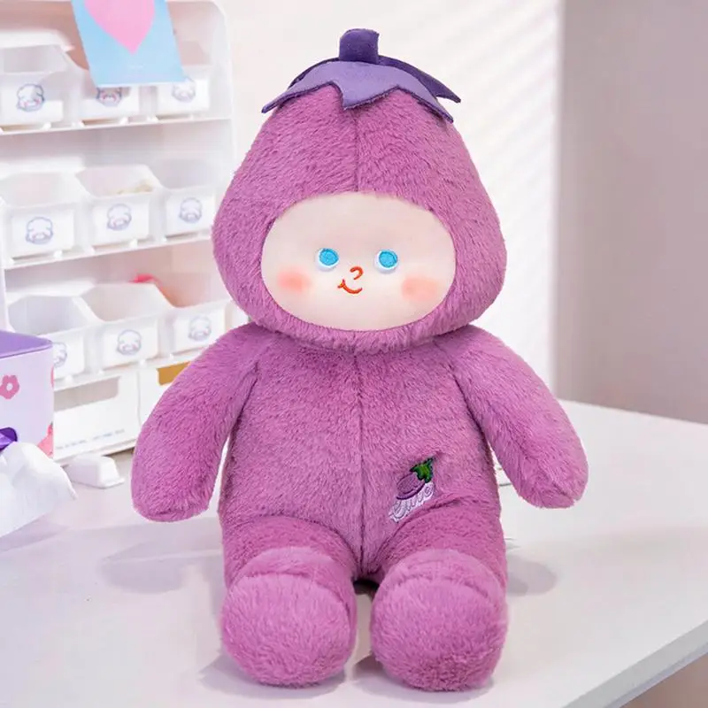 

cute Vegetables Plush Toy Soft Stuffed Plushie Doll Huggable Multi-functional Comfortable Vegetable Toy gifts for kids