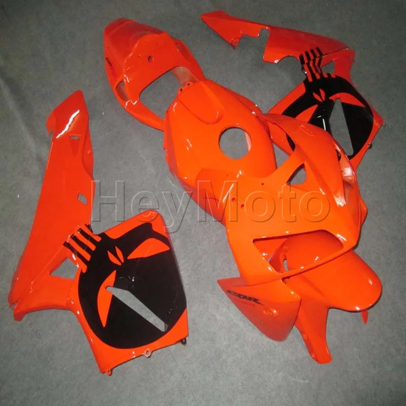 

injection Fairings kit for CBR600RR 2005 2006 orange black F5 05 06 CBR 600 RR ABS plastic motor Fairings kit