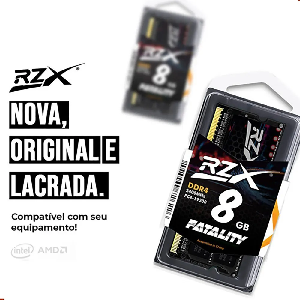 Notebook RZX DDR4 Memoria RAM 16GB 8GB 32GB 1.2V 260pin 3200MHz 2666MHz 2400MHz PC4 Memória Sodimm