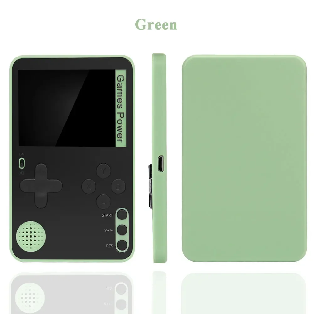 Console di gioco mini K10 portatile retrò con 500 giochi classici, giocattolo regalo di Natale per ragazzi, batteria da 400 mAh, lettore di gioco portatile sottile._voghion.com