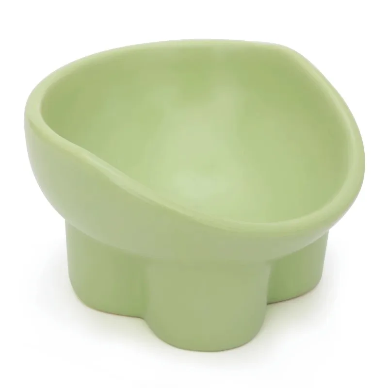 

Ceramic Cat Bowl Dog Bowl Slanted Bowl Spill-proof Pet Products