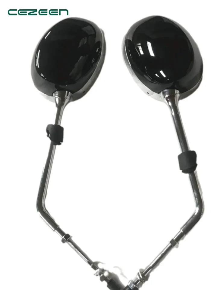 プジョージャンゴ用ミラー　新品 1pc プジョーオートバイジャンゴバックミラーブラックグレー