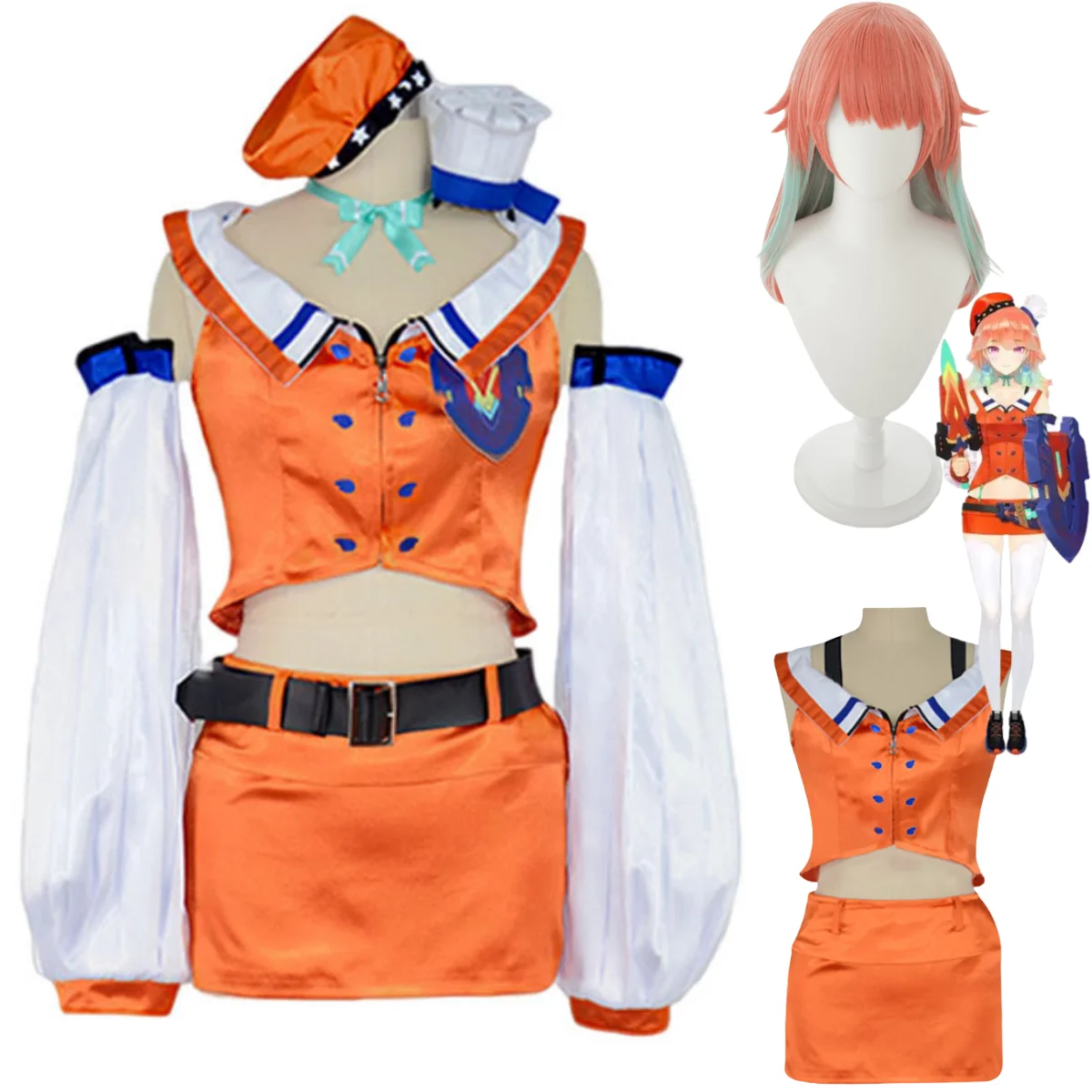 Anime-Youtuber-VTuber-Takanashi-Kiara-Cosplay-Costume-Hololive-EN ...