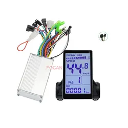 24V/36V/48V 250W/350W Ebike LCD Display Panel with BLDC Electric Scooter Controller Brushless Speed Driver M5