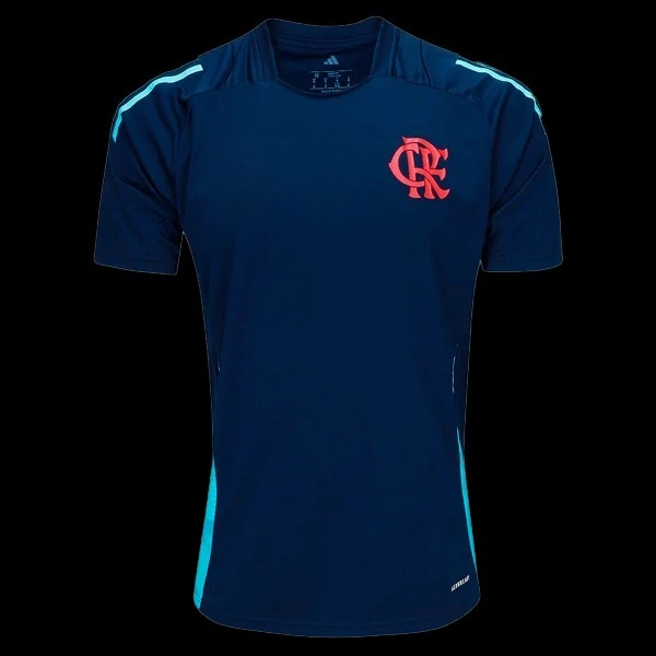 Camiseta Treino Flamengo 2526 - Azul Escuro Motorcycle