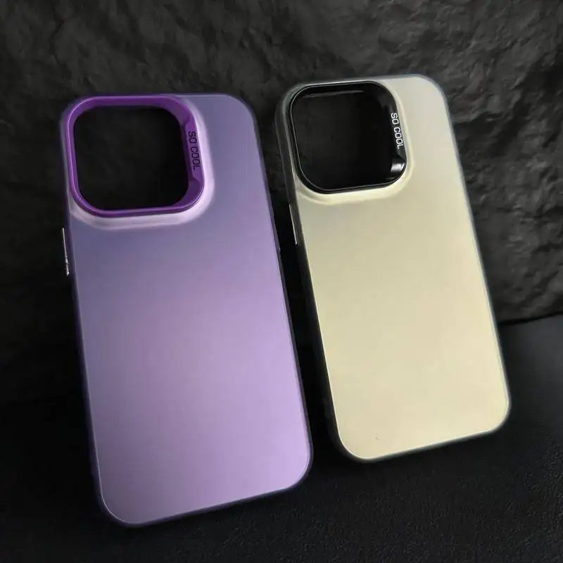 Luxury Metallic Skin Matte Anti-Fingerprint Slim Case Protector