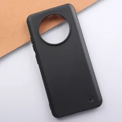 Premium Black Soft Silicone Case - Durable TPU Cover for 6.52 - Inch Smartphones (Black)