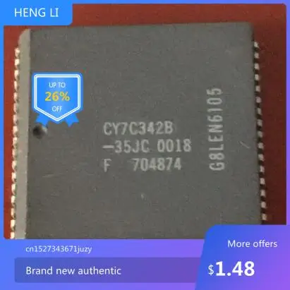

IC NEW 100% CY7C342-35JC