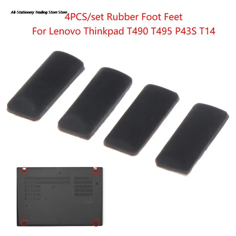 4pcs/lot Bottom Case Rubber Foot Pad Stand Notebook Laptop Replacement