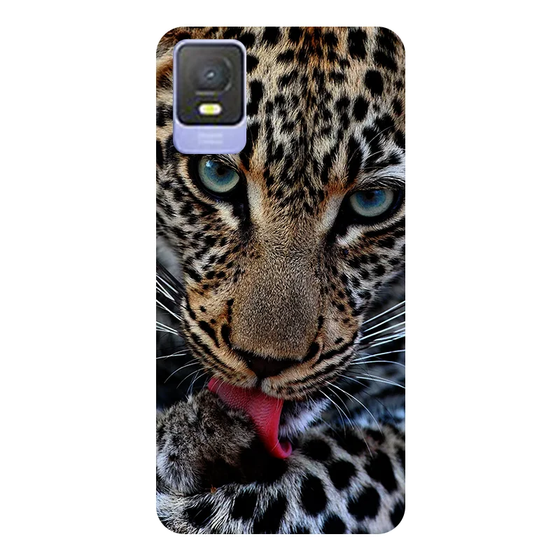 Football-Themed Soft Silicone Back Case for TCL 403 - Durable Phone Cover