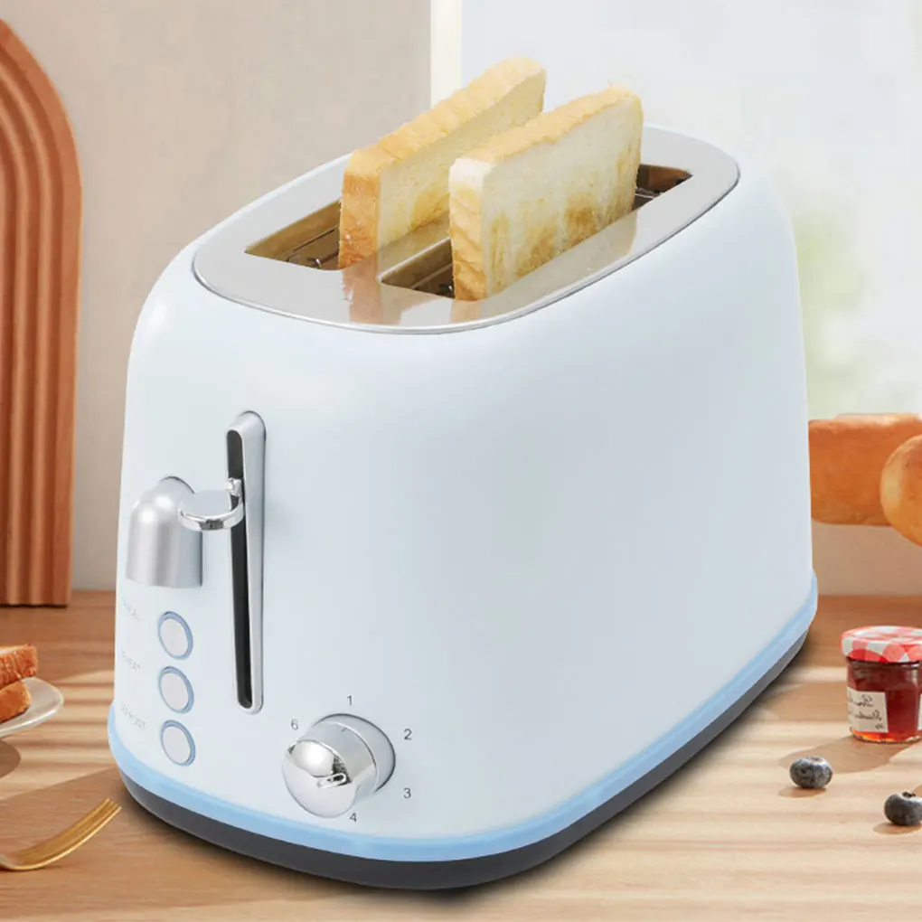 Super Wide Slot Toasters For Thick And Thin Bread Slices Quick Production With One Button Switch
