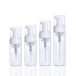 Compact Travel - Size Refillable Foam Pump Bottles for Lotion and Shampoo (2 - Pack, 30ml - 200ml) (Clear bottle)