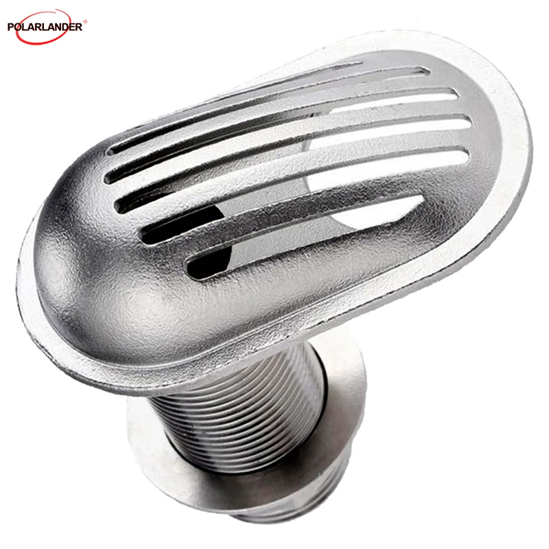 

With Intake Strainer Fitting Rowing Boats Accessories Yacht Thru Hull Inlet Marine Grade Size 1"/2"/3/4"/1-1/4 inch Pipe Thread