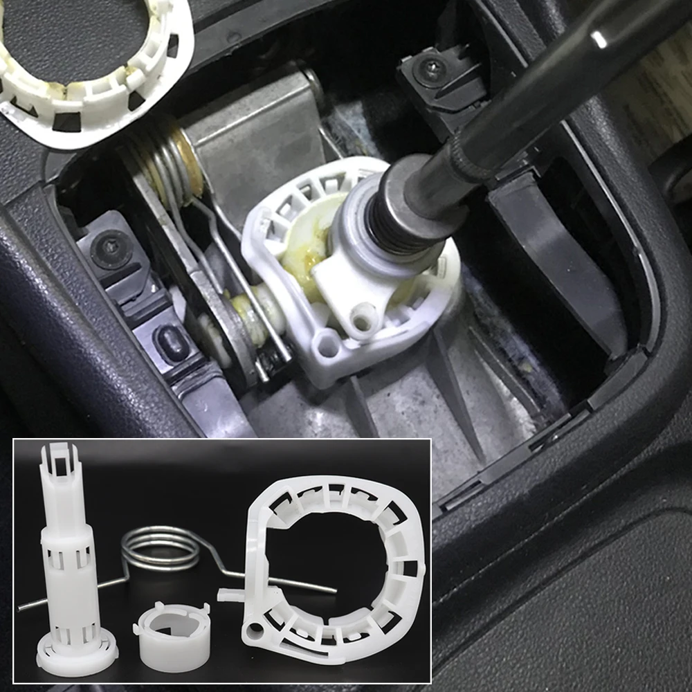For Seat Ibiza 6L 6J 2002-2015 Skoda Fabia 6Y Rapid NH Gear Shift Lever Selector GearBox Socket Bush Shell Spring Bearing kit gear shifter,gearbox control cable repair kit