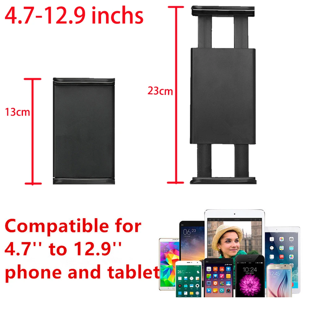 Tablet Stand For Microphone Holder Desktop Mobile Phone Mount For Ipad Iphone 4.5 to 12.9 inch