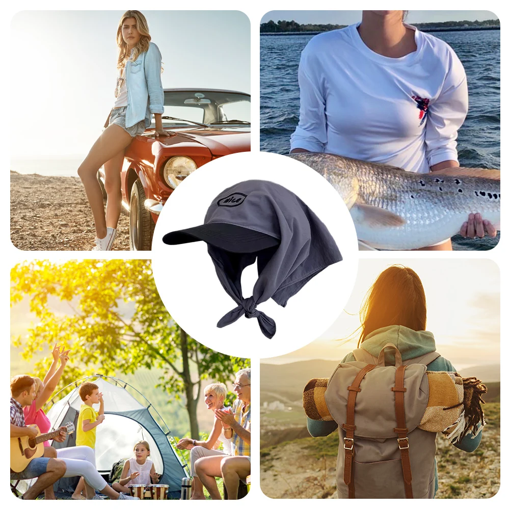 Ins Personalized Contrasting Color Plaid Strap Sun Hats Quick Drying Sun Protection Hat for Summer Beach  UV Protection Beach Su