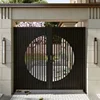 Luxury Galvanized Steel Door, Courtyard Glass Entrance Door, Anti-theft, Waterproof and Rust Proof, Customized Size 5