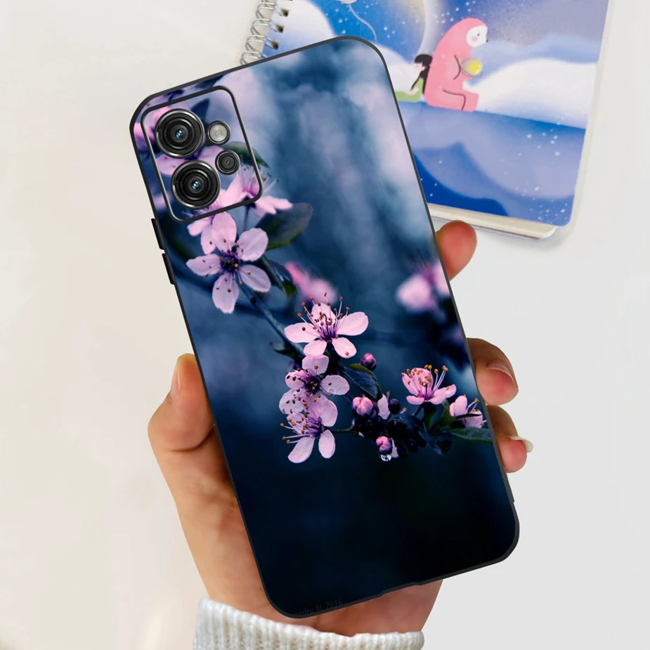 Cute Cat Butterfly Soft Silicone Phone Case, 6.5'' Coque