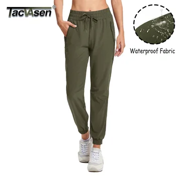 TACVASEN Women's  Waterproof Quick Dry Hiking Pants Lightweight Stretch Joggers With Pockets Outdoor Travel Summer Athletic Pant 1