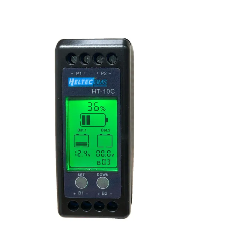 Heltec LCD LED 배터리 이퀄라이저 배터리, 전압 균형 납산 배터리, 병렬 연결 시리즈, 24 V, 36 V, 48V, 96V, 12V