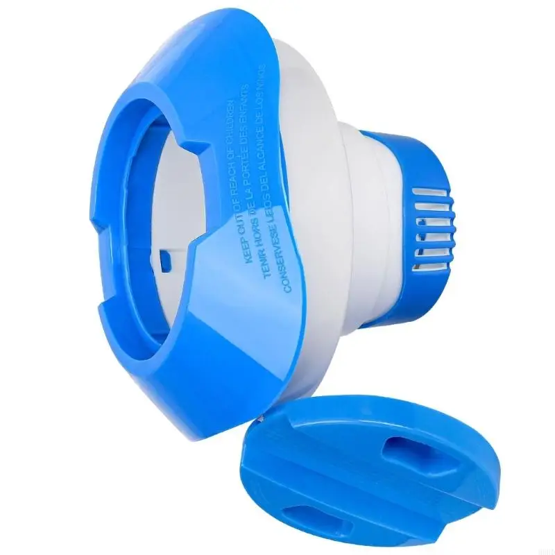 Schwimmender Chlor-Tablettenspender, Schwimmer für Schwimmbad, 19 Durchmesser und starke Konstruktion für langfristige 69HD – Detail 8