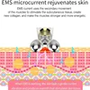 3D Face EMS Roller Lifting Massager Chin Reducer Microcurrent V Face Lift Machine Vibration Electric Facial Tighten Massager 5