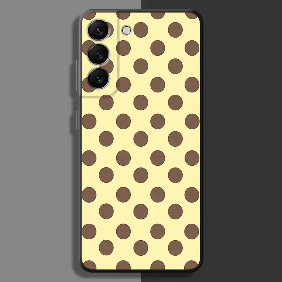 Retro Polka Dot Pattern Phone Case