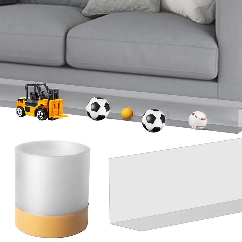 Toy Blockers For Furniture Under Couch Blocker Adjustable Bumper Stop Things From Going Under Sofa Furniture Bed For Pets Kids toy blocker
