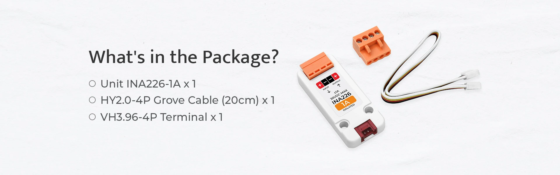 Official INA226-1A Current Voltage Power Monitor Unit